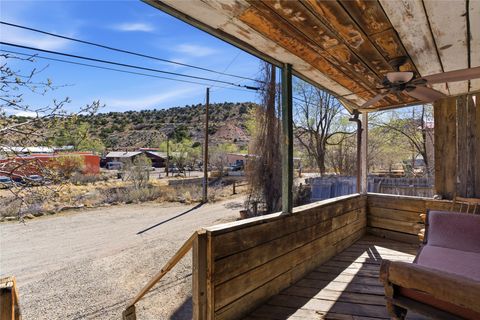 Tiny photo for 1 Opera House Road, Madrid, NM 87010 (MLS # 202600581)