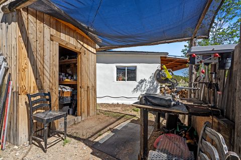 Tiny photo for 6 Harvey Rd, Madrid, NM 87010 (MLS # 202601216)