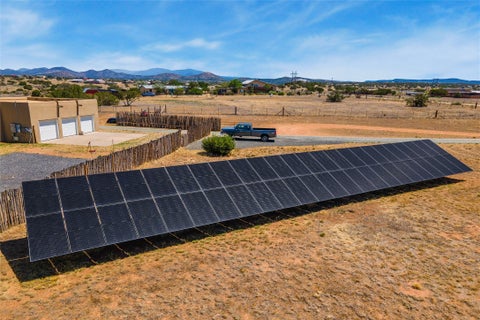 Tiny photo for 13 Camino Potrillo, Lamy, NM 87540 (MLS # 202602517)