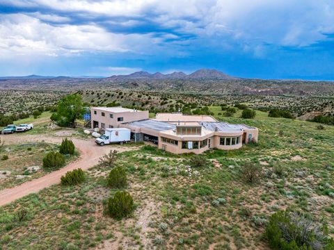 Tiny photo for 115 Waldo Mesa, Madrid, NM 87010 (MLS # 202403116)