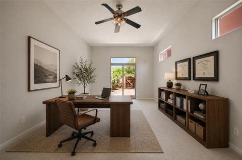 Tiny photo for 92 Canada del Rancho, Santa Fe, NM 87508 (MLS # 202602760)
