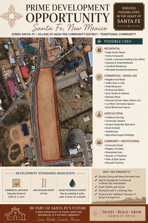 Vacant Land For Sale - 2500 #a Lopez Lane<br/> Santa Fe, NM 87057