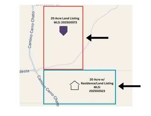 Tiny photo for 203 Camino Cerro Chato #B, Cerrillos, NM 87010 (MLS # 202500573)