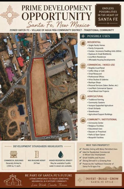 Vacant Land For Sale - 2500 #a Lopez Lane<br/> Santa Fe, NM 87057
