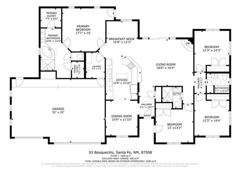 Tiny photo for 93 Bosquecillo, Santa Fe, NM 87508 (MLS # 202600633)