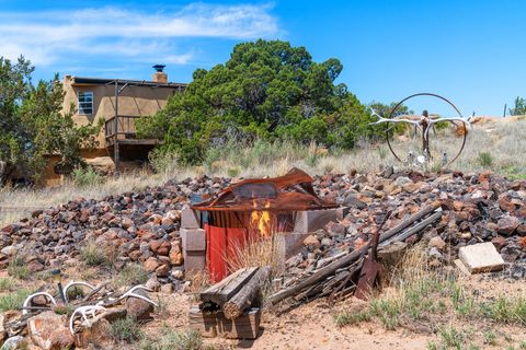 Tiny photo for 28 Rainbows End, Cerrillos, NM 87010 (MLS # 202602367)