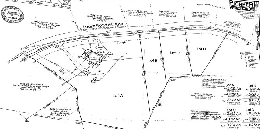 00 Spake Road #LOT C, Pendleton, South Carolina image 5