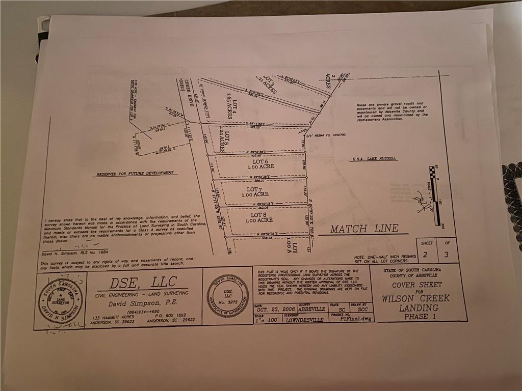 Lot 5 Wilson Creek Drive, Iva, South Carolina image 3