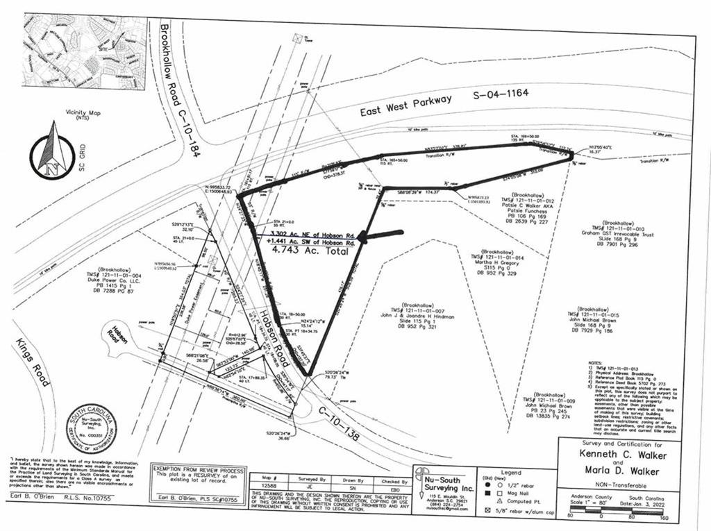 East West East West Parkway/hobson Road, Anderson, South Carolina image 1