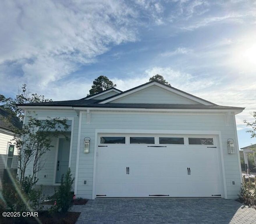 Bellview floor plan. Coastal front elevation. Under contract 12/31/24