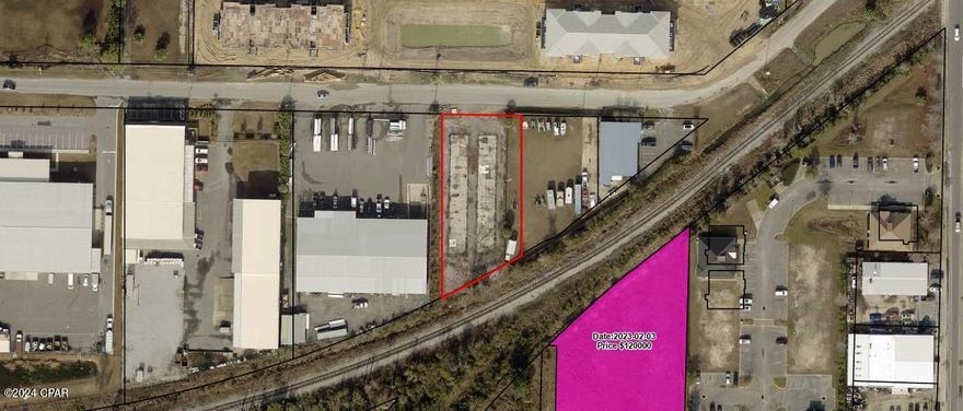 Property for sale. Just over 1/2 acre