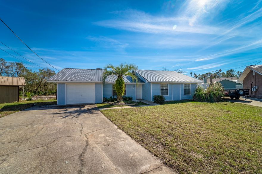 3 bed 2 bath home or rental opportunity. Cozy home in quiet neighborhood. Close to beaches, Navy base & schools. Great room has fireplace & vaulted ceiling; eat in kitchen and all bedrooms are good size. Large lot for the beach with room for a pool and all your toys.  Home does need TLC. Buyer should consider FHA 203k or similar loan to cover repairs. Come see for yourself. Buyer to verify information.