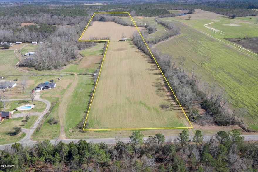 Here's your chance to own a beautiful 40 ac. parcel of land. Great location with paved road frontage. Back of property borders The Nature Conservancy land.This desirable land has many attractions for your future new home, farm, crops . Minutes away from the town of Chipley.