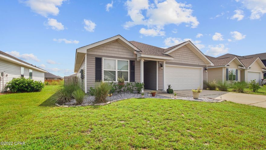 Lovely newer home located in a recent subdivision.  Home has a one year old roof, fenced back yard, open floor plan.