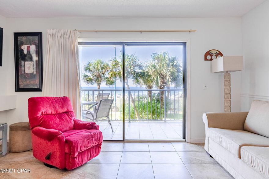 'CURRENTLY UNDER CONTRACT, SELLER ACCEPTING BACKUP OFFERS' This condo is located on the 2nd floor level, so no need to wait for an elevator. Simply take the stairs on the west end of the building and go up one flight. That's it, you're there! Enjoy picturesque views overlooking the Gulf of Mexico from the comfort of your living room and balcony. This lovely condo offers 1 bedroom with hall bunks, and 1.5 baths. The condo has been updated with tile flooring throughout and the main interior doors have also been replaced with paneled doors for a more modern decor. The Summit offers numerous amenities which includes 2 swimming pools, 2 outdoor and 1 indoor whirlpools, fitness center, arcade, laundry, market, poolside tiki bar, Bikini Bobs' bar and restaurant, BBQ grills with picnic area, a private owner's lounge for parties, billiards, and much more.