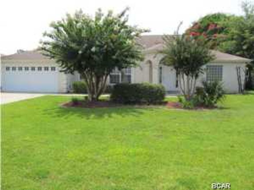 Very Nice 4 bedroom 2 bath home with a 2 car garage located in desirable Hidden Pines subdivision, close to shopping, restaurants and the most sought after schools. This home has been freshly painted and has new carpet through out. It has a brand new paver patio off the screened in back patio and is move in ready. The interior is very open with high ceilings and plenty of living space. The kitchen has new counter tops and a breakfast bar. The large master bedroom offers great space and has a large walk in closet, double vanities and a separate Jacuzzi tub and shower. The home has a great flow from room to room and the open spaces makes the home feel much larger. The back yard is fenced and has a storage shed. This home also offers a sprinkler system, and is wired for an alarm system