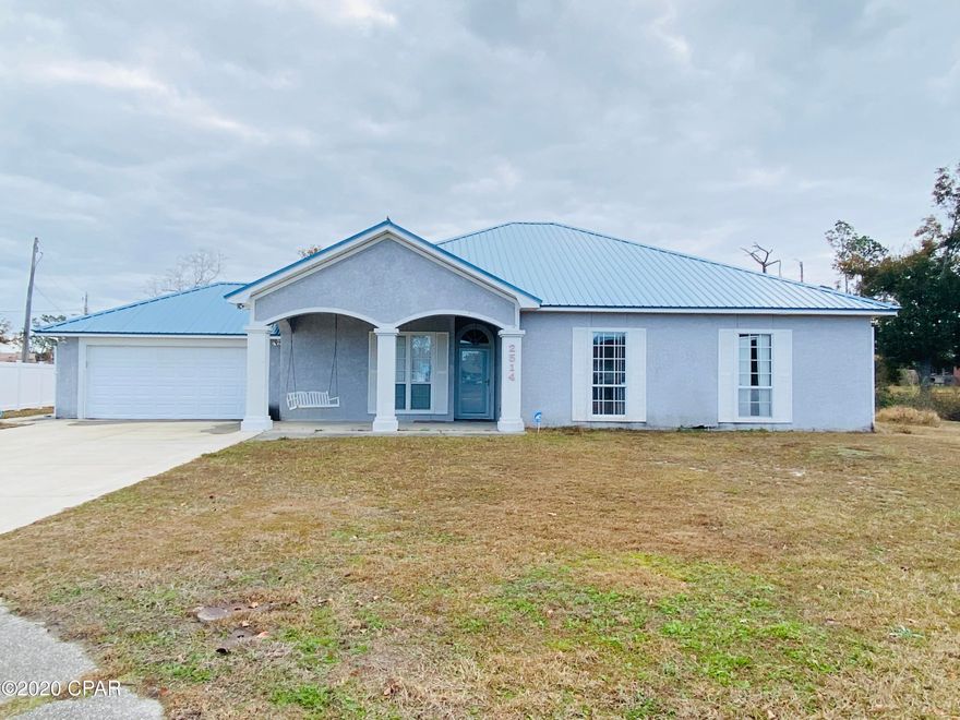 **'CURRENTLY UNDER CONTRACT, SELLER ACCEPTING BACKUP OFFERS' **** INVESTMENT OPPORTUNITY!  Bring this fantastic property back to it's original beauty and make it your forever home or flix-and-flip for that next buyer.  3 bedroom 2 bath pool home located in the heart of Panama City.  New metal roof was replaced in 2020, new front porch light fixtures, HVAC only 3 years old,  10' ceilings, tankless gas water heater, marble flooring 3 years old, new front door, speaker system, and screened inground pool.  Property is on a large 0.40 acre lot and located in the quiet cul-de-sac of this private neighborhood off 23rd Street.  Super convenient to shopping, restaurants, and hospital.   If measurements deemed important please verify. Property sustained hurricane damage but repairs were not completed.  Seller is not making additional repairs.  AS-IS only.