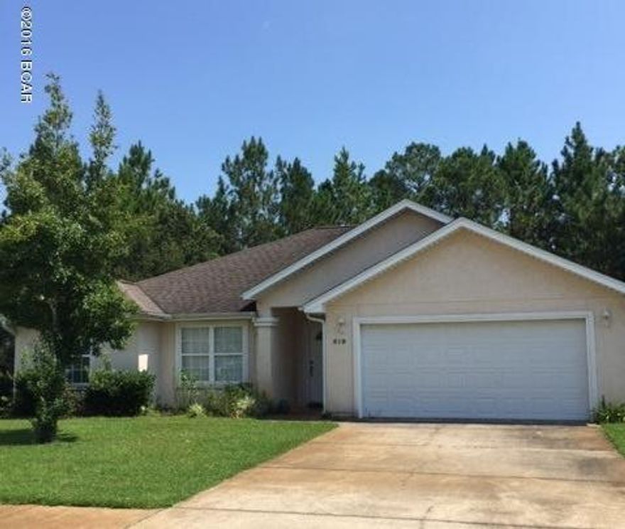 Age, Sq Ft, Lot and room sizes are approximate! Attractive home in great neighborhood with sidewalks, underground utilities and perfect location.  This 3B 2 B is a split bedroom plan, with walk-in closet in Master bedroom and double vanities and walk-in shower in Master bath.  Screened back porch looking out over the back yard and beautiful wooded area.  This home is shown by appointment only, please give the seller some advance notice.   Thanks!