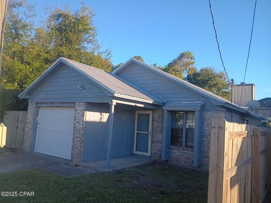 This 2 bedroom one bath home includes wood fireplace and vaulted ceilings, attached garage, great open spacious feeling, sky lights, separate laundry area and big back yard. It is hard to find a good home at this price.  Seller did a little touch up paint, we are back on market for no-appointment access for all showings.  Home has a new hvac, complete system inside/outside and warranty.  Priced to sell. show today.