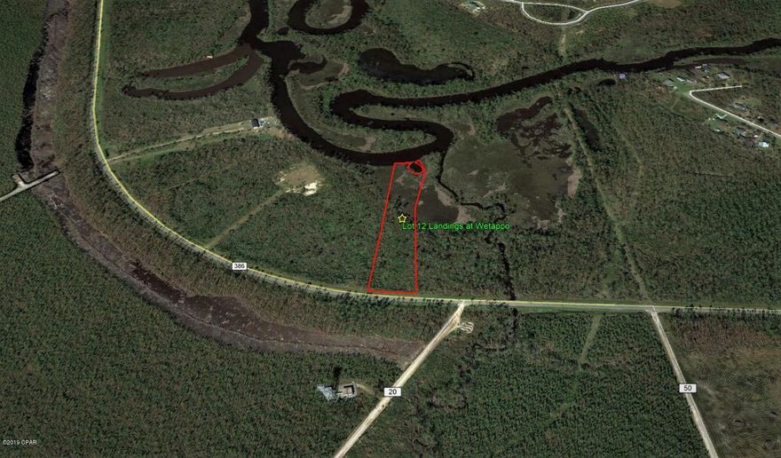 Deep water lot on Wetappo Creek, water depth is suitable for large boat with direct access to the Intercoastal Waterway. Great fishing area whether it is fresh water or salt water on beautiful Mexico Beach; a fisherman's paradise. No HOA, reasonable restrictions. Lots had dock permits at one time, ask for Details. Property Appraiser's site not correct, contact agent for details.