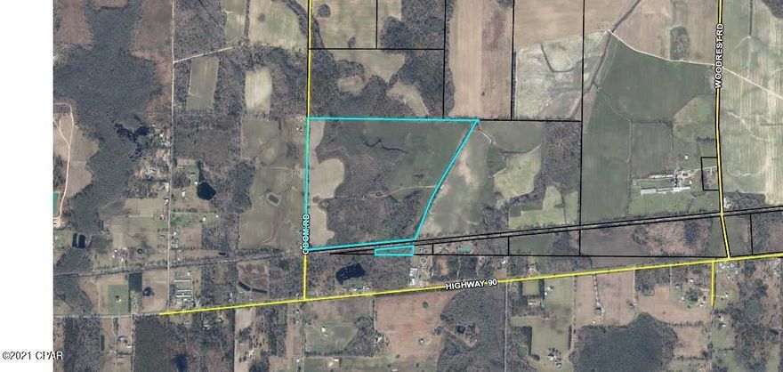 Over 140 acres located just off the main road!  Would be great farmland.