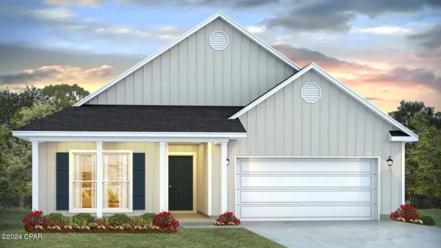 Welcome to 113 Walkabout Court, a new home floor plan at Heron Walk in Panama City, Florida. The Delray is a one-story home with a double garage designed with space for the family in mind and affordability. As you walk on the sidewalks that line each home in Heron Walk, on the outside of the home you will see the Hardie Board siding on all sides as well as dimensional shingles with a 30-year warranty, and more.

As you enter this 4 bedroom, 2 bath home, you will see 2,044 square feet of spacious, comfortable living. Inside you will see 9' ceilings throughout, engineered vinyl plank flooring throughout the home and carpet in the bedrooms. Granite countertops, white cabinetry and a spacious open living room and kitchen make this home perfect for having guests over. The kitchen has a center island that is perfect for serving kids or guests, a pantry and the stainless-steel appliances include smooth top range, microwave, and dishwasher. Located right next to the dining area, this makes serving meals with ease.

The primary bedroom has a spacious bathroom and features a double vanity with Granite countertops. A walk-in closet with ventilated shelving is also located in the bathroom, giving you more room in the primary bedroom. The guest bathroom features a single vanity with granite countertops and a shower.

Come and see why the Delray is the perfect new home for you. Contact us today to find your home at Heron Walk!