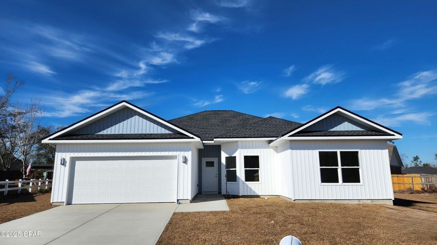 Introducing a stunning new construction property nestled in a serene cul-de-sac!. Offering modern, elegance and the perfect balance of peace and privacy.
This home has 4 spacious bedrooms, a dreamy master bathroom with tiled walk in shower, a tub to wine down after a long day and a full large second bathroom for the rest of the family and guests.
10 to 9ft ceilings throughout the home that will give the new homeowner sense of openness in every room, water proof Luxury vinyl plank, granite countertops, stainless steel new appliances, and modern fixtures. Come to check this house out and bring in an offer!