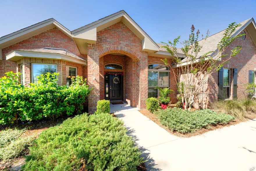 CURRENTLY UNDER CONTRACT -SELLER ACCEPTING BACK UP OFFERS!

Welcome to your new, flawless 4 bedroom 3 bath all brick home (Brookstone floorplan) on an expansive lot in the gated community of Lake Merial. Elegant chef's kitchen with ample cabinetry, island, granite countertops and built-in recessed lights, breakfast bar, tile backsplash, under-mount stainless steel sink complements the stainless steel appliance package.  Crown molding throughout.  The impressive living space has gorgeous Hardwood floors. Master Bedroom suite offers trey ceilings, dual vanity, tile shower, soaker tub with tile surround, and two large walk-in closets.  The split bedroom plan offers the other 3 ample sized bedrooms on the opposite side of the house along with a hall bath. The large formal dining room features a bay window and plenty of room to entertain your friends and family.  There's a 3rd bath close to the laundry room, perfect for guests or coming in from a long day on the boat.  The exterior offers an extended driveway with lots of parking and an incredible backyard for pets and entertainment.  All residents have Community Lake access.  Electric is underground (no overhead powerlines) 5G fiber. Emergency grid zoned. So much more to see in person, you will not be disappointed in this great house!!  All measurements to be verified