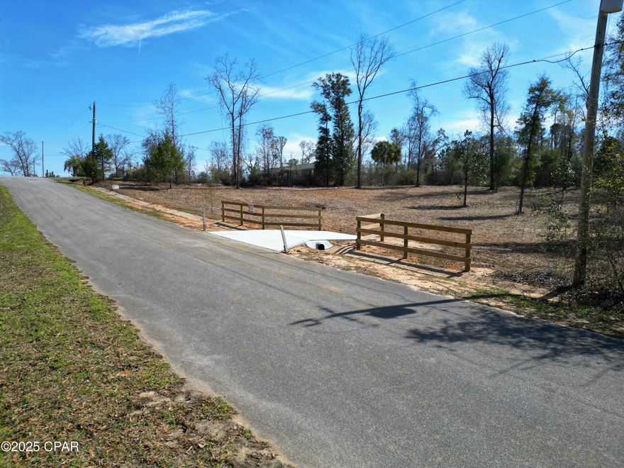 Partially cleared lot ready to build your dream home, pole barn, or whatever you wish! With the Chipola River, Blue Springs, Florida Caverns, and so much more within a 10 minute drive, this is your little slice of paradise. Come drive by and check out the quiet neighborhood of the Odom & Paulk Subdivision known as Dogwood Heights. 

New concrete drive was just installed as well as new wood fencing on the entrance on the property!

Call today to schedule your appointment!!