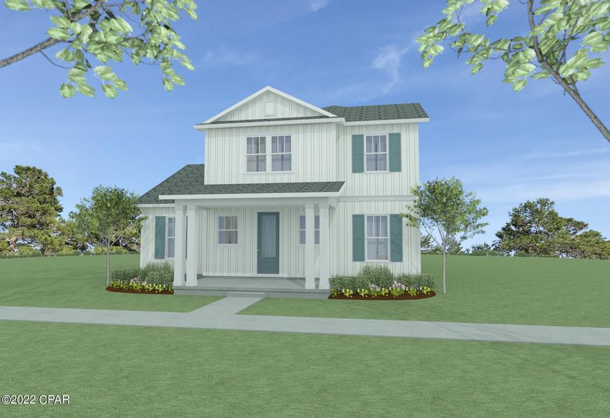 The Avalon plan by Samuel Taylor Homes is in waterfront SweetBay! This home has a main-level primary suite, 3 additional bedrooms, a huge loft / bonus and large covered front and rear porches!  SweetBay is a walkable and golf cart community with unrivaled amenities: dock with North Bay access for kayaking, paddle boarding, and fishing, parks, resort style pools, basketball and sports court, bay-front beach, miles of trails, wifi in parks, and future amenities including a town center and marina! New home buyers even get priority access to top-rated University Academy!