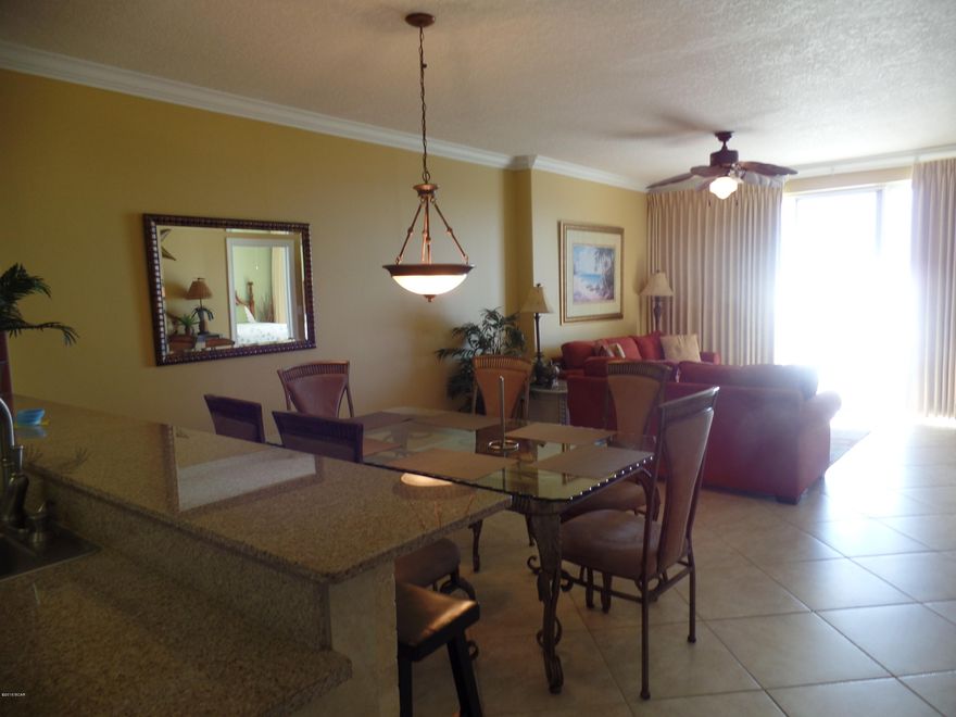 Remarks: FABULOUS GULF FRONT UNIT * COMPLETELY FURNISHED AND READY FOR IMMEDIATE ENJOYMENT OR READY TO BE PUT ON A RENTAL PROGRAM * TILED FLOORS KITCHEN HAS CUSTOM CABINETS WITH GRANITE COUNTER TOPS, REFRIGERATOR WITH ICE MAKER, DISHWASHER, MICROWAVE, STOVE/OVEN AND DISPOSAL * KITCHEN HAS A BREAKFAST BAR * DINING AREA * 9' CEILINGS * CROWN MOLDINGS * WASHER/DRYER * GULF FRONT MASTER BEDROOM * SECOND BEDROOM WITH ADJOINING BATH * INTERIOR LOCK OUT CLOSET * EXTERIOR STORAGE ROOM RIGHT NEXT TO THE FRONT DOOR * OCEAN VILLA HAS THE LARGEST BALCONIES 271SF WITH THE MOST AWESOME VIEWS AVAILABLE * COMPLEX OFFERS TWO LARGE POOLS ONE HEATED AND IS HALF IN THE BUILDING (THIS IS FANTASTIC TO USE IN THE COOLER WEATHER)* LARGE HOT TUB * EXERCISE ROOM * SAUNA * STEAM ROOM * GULF FRONT PAVILION * OCEAN VILLA BRINGS IN LARGE  INCOMES AND IS A DESIRED VACATION RENTAL * YOU WILL BE DELIGHTED WITH THIS UNIT *