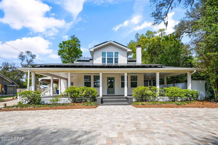 CURRENTLY UNDER CONTRACT

ACCEPTING BACKUP OFFERS


Coastal Classic Homes has breathed new life into the historic cove home. Finely updated while still incorporating some of the original charm and craftsmanship. This home has 5 bedrooms, 3 full baths, a formal dining room, fireplace, and screened sitting room off the master suite. You'll also love the wrap around front porch and paver driveway. The in-ground pool is heated with a screen enclosure covering the patio. There are also two sheds located on the property. Come see this beautifully updated home perfectly placed in-between the cove and downtown areas.