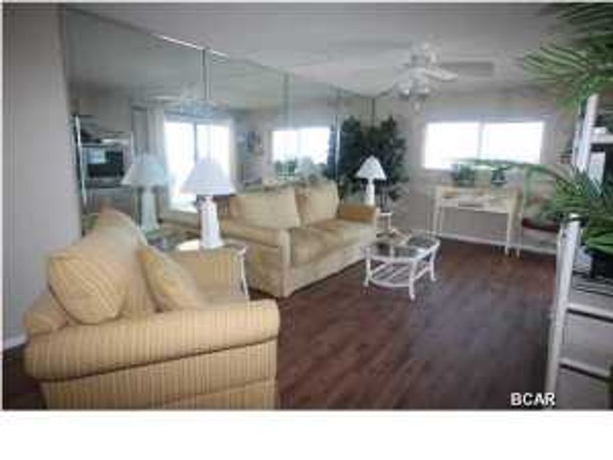 This is a Gulf Front unit that has been completely updated and it has been priced to sell. Before making a decision make sure you look at this unit. This complex is a gated community with 24-hour security, with 2 large swimming pools, one of which is heated, kiddie pool, game room, and community room with large kitchen, tennis courts and pool table. Few complexes on the beach can match the amentias and security of the Regency Towers. This is a beautiful unit that is expertly decorated. All measurements and statements are believed to be correct but the buyer should verify all information --------------------------------------------------------------------------------