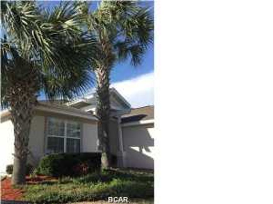 Great Location! This lovely home is located in a desirable Panama City Beach. Very well maintained and cared for! Owner has repainted recently and offering $3,500 with reasonable offer on closing credit to the Buyers ** Great investment for investor who is looking for high volume rental demand ** current RENT amount for similar house in the area is $1,500 to $1,700 per month. **Palmetto Trace subdivision was developed in 2002 on the Northerly side of Panama City Beach Parkway and across from Summer wood. Palmetto Trace offers gracious living in beautiful and exquisite estate homes in Panama City Beach, FLORIDA. The beautiful landscape setting, the community's highly rated schools and one of the lowest municipal real estate tax rates in the country attract home buyers to Palmetto