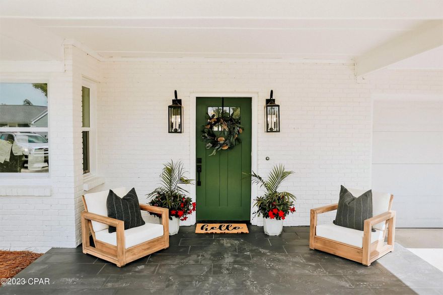 Large Cove home that has been completely remodeled.  The open floorplan offers spacious rooms, large kitchen with great island, open shelving, and stainless appliances.  All new windows, electric, plumbing, doors, floors and baths. Unusually large master bed and bath with oversized walkin closet .