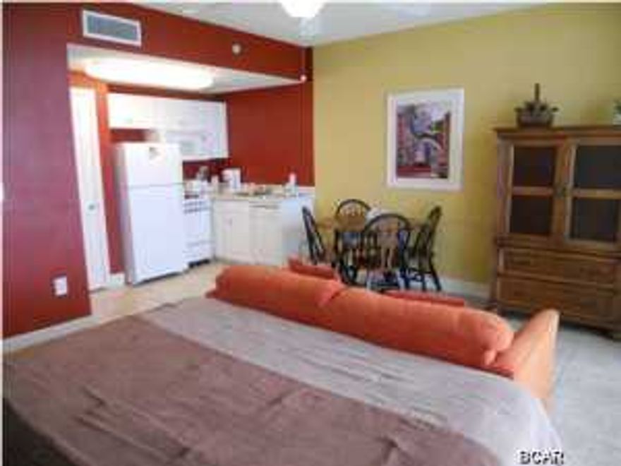 Rarely available studio. Furnished and rental ready, or second /vacation home. Facilities include indoor and outdoor pool, exercise, tennis, owners lounge, Starbucks, game room, theater room, Covered parking, and much more.