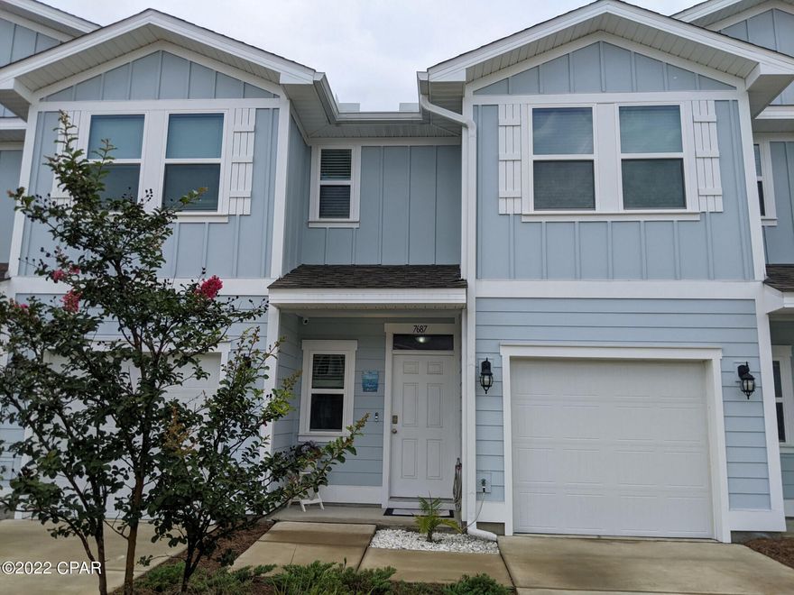 CURRENTLY UNDER CONTRACT, SELLER WILL CONSIDER BACKUP OFFERS Come Live the GOOD LIFE on Panama City Beach's East End in this Well Cared For Hathaway Townhome minutes to some of the most beautiful sunsets along our Stunning Emerald Coast. This Care-Free-Living Energy Efficient, Home features Smart Home Technology including WiFi Integration, Bluetooth Capability, Cellular Connectivity, Keyless Entry, Smart Thermostat and Ring Doorbell, connecting all your smart devices through the Qolsys IQ Panel. Luxury Vinyl Plank Flooring throughout Main Living Area, Granite Countertops, Stainless Steel Appliances, Breakfast Bar, Recessed Lighting, Ceiling Fans, Decorative Molding and a Fenced-In Yard. Ideally located minutes to Beaches, Shopping, the Navy Base and the Hathaway Bridge to the City.