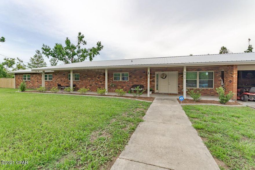 UNDER CONTRACT WITH CONTINGENCIES, SELLER ACCEPTING BACK UP OFFERS.



INVESTORS DREAM!  PERFECT FIXER-UPPER WITH A TON OF POTENTIAL EQUITY.  

Appraisal from August 12, 2019 (independent bank appraisal) was $350,000.  The market has improved since then, so once this home is remodeled someone will have an opportunity to turn a nice profit.

This is an absolute deal for a construction company, homebuilder, or investor looking to remodel the property to their liking, put it in a rental program, or resale the home.

The home has flood damage from Tropical Storm Fred and Tropical Storm Sally.  All brick home.  New sheetrock will be in the home by the first week in October.

The bones and structure of this home are perfect and ready for a remodel. The first pictures were taken before the flood damage, the second pictures were taken after the flood damage (before the sheetrock goes up.)
The two HVAC units are new.  The roof is metal.  The water heater is newer.  All new electrical was done in 2017.  The home has an artesian well and city water.  The home is on a septic tank.
Property sits on 1.5 acres with a new pole barn and tons of under the porch space.  Also, a chicken coop is located on the corner of the lot.  Inside the home, there are two master suites, separated by a kitchen.  There is a huge brick fireplace in the living room.
You can enjoy the view of the large backyard from the two sets of French doors, which lead to the back patio.  The back patio is built for entertaining with a built-in grill and half bath.  New roof completed in July 2019 (warranty transferable).