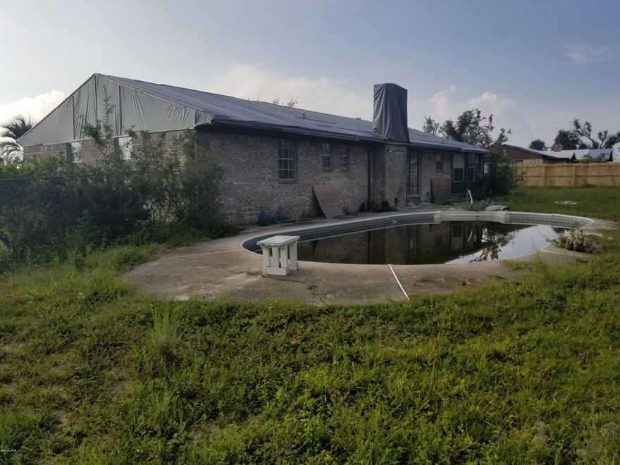 3 bed 2 bath Brick house with in ground Pool! Great fixer upper rental or renovation for investors. 'CURRENTLY UNDER CONTRACT, SELLER ACCEPTING BACKUP OFFERS