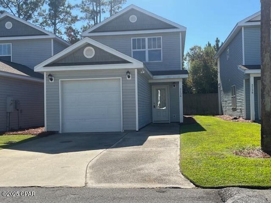 Welcome to The Gates at Sterling Cove, a desirable gated community offering comfort and convenience. This well-kept 2-bedroom, 1-bath home features a spacious kitchen, open living area, one-car garage, and a private balcony off the primary bedroom—perfect for relaxing outdoors. Enjoy the community pool and beautifully maintained grounds. Conveniently located near shopping, dining, and just a short drive to the beach. Ideal for full-time living or a long-term investment.