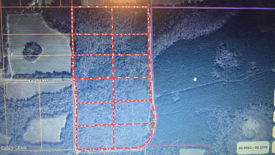 Nice partially wooded 89 + or - acre lots just off Hwy 2 between Campbellton & Malone. New mobile homes ok. Some deed restrictions.