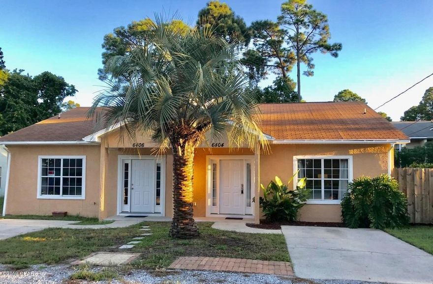 LONG TERM RENTERS ONLY. Landlord history.  NO PETS. Credit report.  



For rent half of duplex. Beautiful home has two bedrooms two full baths In beautiful Panama City Beach in excellent location near naval base. Publix, Winn-Dixie, McDonald's, Wells Fargo and other great shopping within walking distance. Many upgrades include new premium vinyl laminate with fresh modern two-tone interior gray paint. New ceiling fans, doors and hardwares add to the clean look.  





Current photos are of town home of home to right.  The home for rent is the left one but pretty much identical.