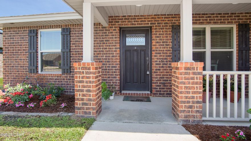 CURRENTLY UNDER CONTRACT, SELLER WILL CONSIDER BACKUP OFFERS.  Welcome to 4706 Bylsma Circle, a modern 3-bedroom, 2-bathroom all-brick home built in 2018, offering 1,528 sq. ft. of stylish, single-story living in the sought-after Bylsma Manor Estates. This move-in-ready residence blends contemporary design with practical features, ideal for families or those seeking coastal convenience.

Step into an open-concept layout with high ceilings, recessed lighting, and durable wood plank LTV flooring throughout the main living areas. The kitchen is a highlight, featuring sleek countertops, stainless steel appliances, a breakfast bar, and ample real wood cabinetry—perfect for everyday meals or entertaining. The spacious living room flows effortlessly into the dining area, creating a warm and inviting space for gatherings.

The master suite offers a serene retreat with tray ceilings, a large walk-in closet, and an en-suite bathroom equipped with dual vanities, a soaking tub, and a tiled shower. Two additional bedrooms provide versatility for guests, a home office, or hobbies, sharing a well-appointed second bathroom.

Outside, enjoy a low-maintenance, fully fenced backyard with a covered screened in sun room, ideal for relaxing or hosting barbecues. Energy-efficient windows, a smart thermostat, and 140 MPH wind code construction ensure durability and cost savings. The two-car garage provides ample storage and parking, complemented by an extended driveway.

Located just off Hwy 231 and Pipeline Rd, this home is minutes from top-rated schools like Tommy Smith Elementary, local shopping, dining, and Panama City's pristine beaches. With no HOA, you'll enjoy freedom and flexibility in this quiet, family-friendly neighborhood.

Don't miss the opportunity to own this meticulously maintained home at 4706 Bylsma Circle. Contact a local real estate professional to schedule your private tour today!