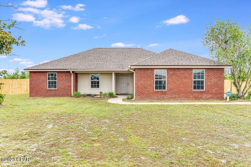 LOCATION! This beautiful 3 bedroom 2 bath one owner home is centrally located in Panama City with tons of privacy. Close access to HWY 231, 23rd Street and HWY 77. Large yard with brand new privacy fence and plenty of room for parking for RV's, boats or trailers. Upgraded features include hardwood flooring, vaulted living room, wood burning fireplace and solid surface counters.