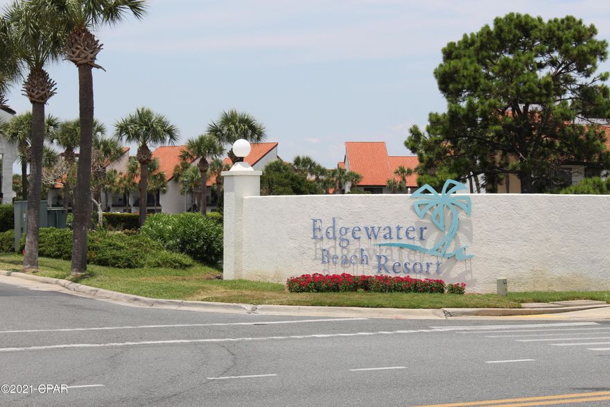 Fabulous Edgewater Beach Resort!!!  This two bedroom two bathroom fully furnished villa condo unit located on the second floor right next to the tennis courts and convenient to the pool and even the beach.  Make this beautiful condo yours today.  Contact your favorite Realtor right away!
