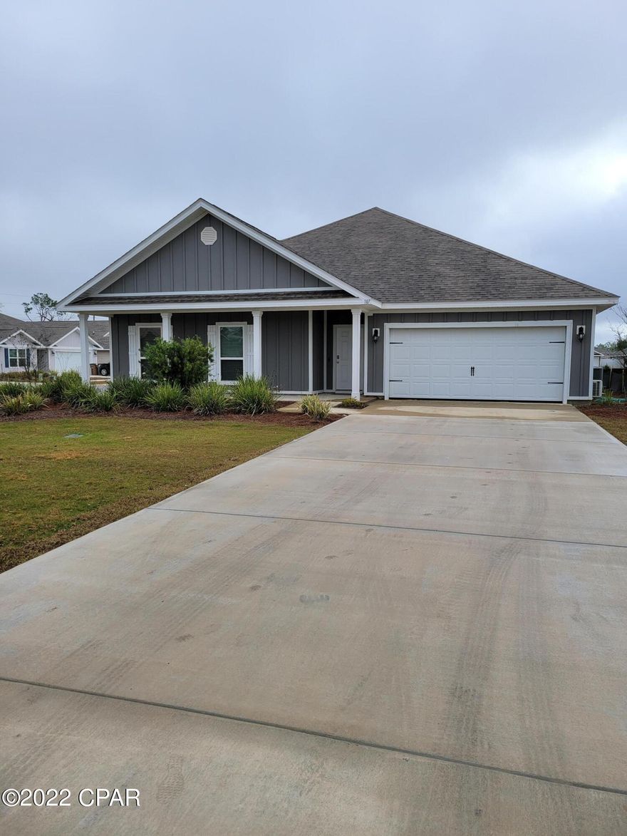 BRIDGE HARBOR - Elegant open floor plan features 4 bedrooms, 2.5 baths with sunroom and oversized 2 car garage. This home sits on a large corner lot. Home features SMART HOME SYSTEM, vinyl plank flooring throughout all common areas, split bedroom floor plan, stainless steel appliances, large kitchen with island breakfast bar, dining area, master bedroom suite, laundry room and large covered patio. The garage is climate controlled with Carrier wall A/C unit. Community pool. All electric. Sprinkler system on separate meter. NO SMOKING ON PREMISES. * $250 pet deposit/$50 pet fee/$50 monthly pet rent.