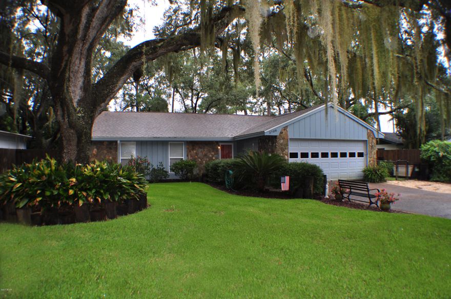 IF YOU LIKE THE WATER, BOATING, AND FISHING, THEN THIS HOME IS FOR YOU! Public boat ramp is just around the corner and is an easy launch on a deep water bayou! Room to store your boat on property and access to the Bay, Gulf and beyond! This 3BR/2BA home has been updated and is immaculate and move in ready. Eat-in kitchen, great room with fireplace and cathedral ceiling, walk-in closets and more. Landscaped yard with a covered patio, storage building, and potting station and the outdoor fire pit conveys! The roof is approximately 7 years old and the sprinkler system is on private well. THIS IS A MUST SEE! All information is approx. and must be verified by buyers.