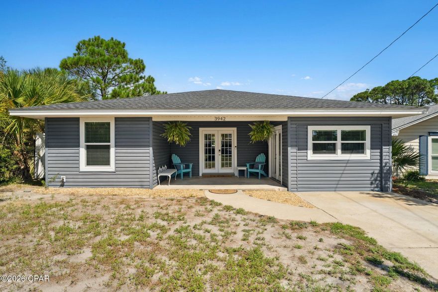 Welcome to this amazing, turnkey 3/2 STR beach home just steps away from the beautiful beach.  This home has had a ton of upgrades and is rental ready for guests or as your new beach home.   

In the highly sought after Grand Lagoons area, this adorable home has it all with tone of upgrades and nice touches.  Just about a 3 minute walk to the beach - near great food, attractions and fun water activities nearby.

Don't miss this opportunity to get this great home at a great price.