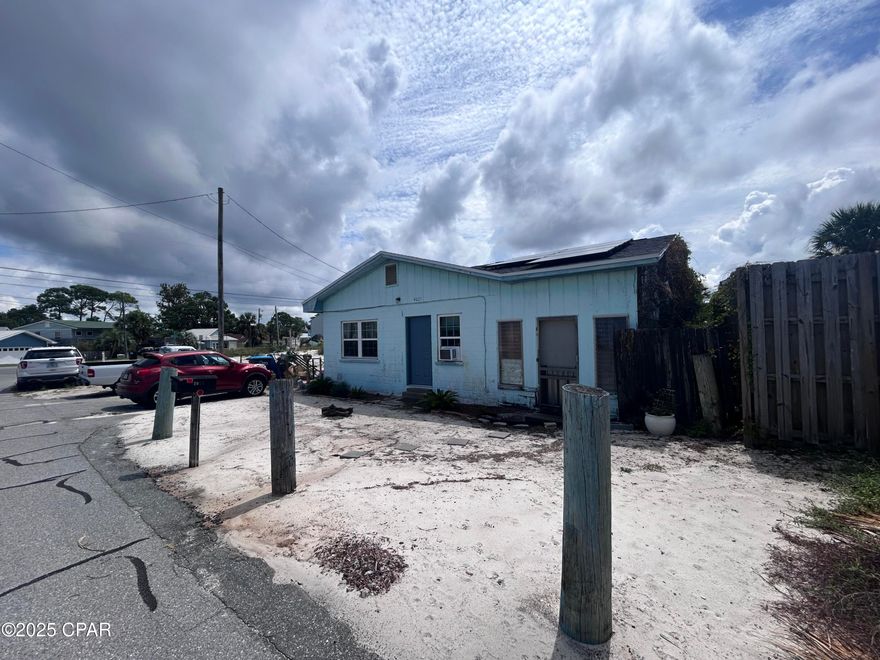 No fault of the seller this is back on the market and price improvement!!

Charming Florida Cottage Opportunity!

Located just across Thomas Drive from the Gulf, this block-built 2-bedroom, 1-bath cottage offers endless potential. The home features an open floor plan, plus an additional 10x28 laundry and storage room for extra convenience. Being sold in As-Is condition, this property presents a unique chance to customize or redevelop, with much of the value in the land itself. Enjoy a prime location near the beach, dining, and local attractions. Whether you're looking for a coastal getaway or an investment opportunity, this property is full of possibilities.