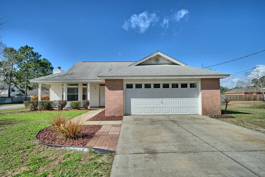 This lovely 3 bedroom 2 bath sits in the city of Lynn Haven with all of the perks!!! It is zoned for some of the greatest schools in the area! The home is centrally located; it is very close to the Panama Country Club, the Lynn Haven Boat Landing, the Lynn Haven park, shopping and dining. This home is immaculate. The floor plan is very open featuring a family room with a fireplace, cathedral ceilings and a bay window. French doors off of the dining room open to a VERY LARGE back yard. This home sits on a corner lot completely fenced in with a double gate. Large 2 car garage with plenty of space for vehicles and storage! Don't miss out!